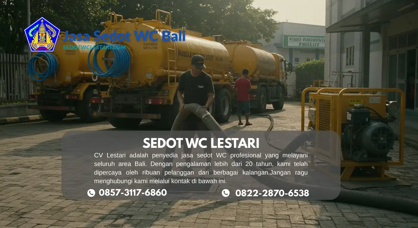 Jasa Sedot WC Kuta Selatan Badung Terbaik dan Terjangkau