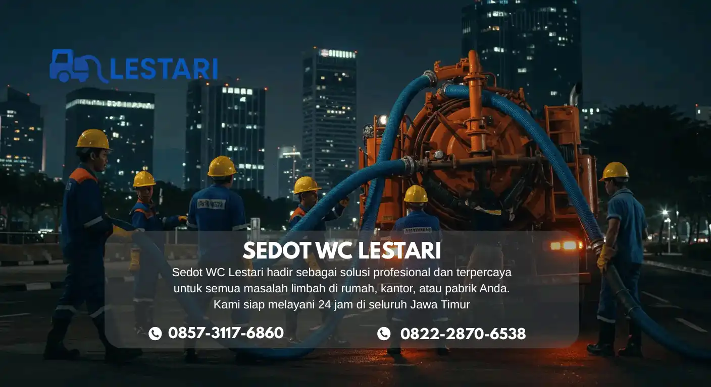 Sedot WC Genteng Tuntas: Layanan Cepat, Harga Jujur!