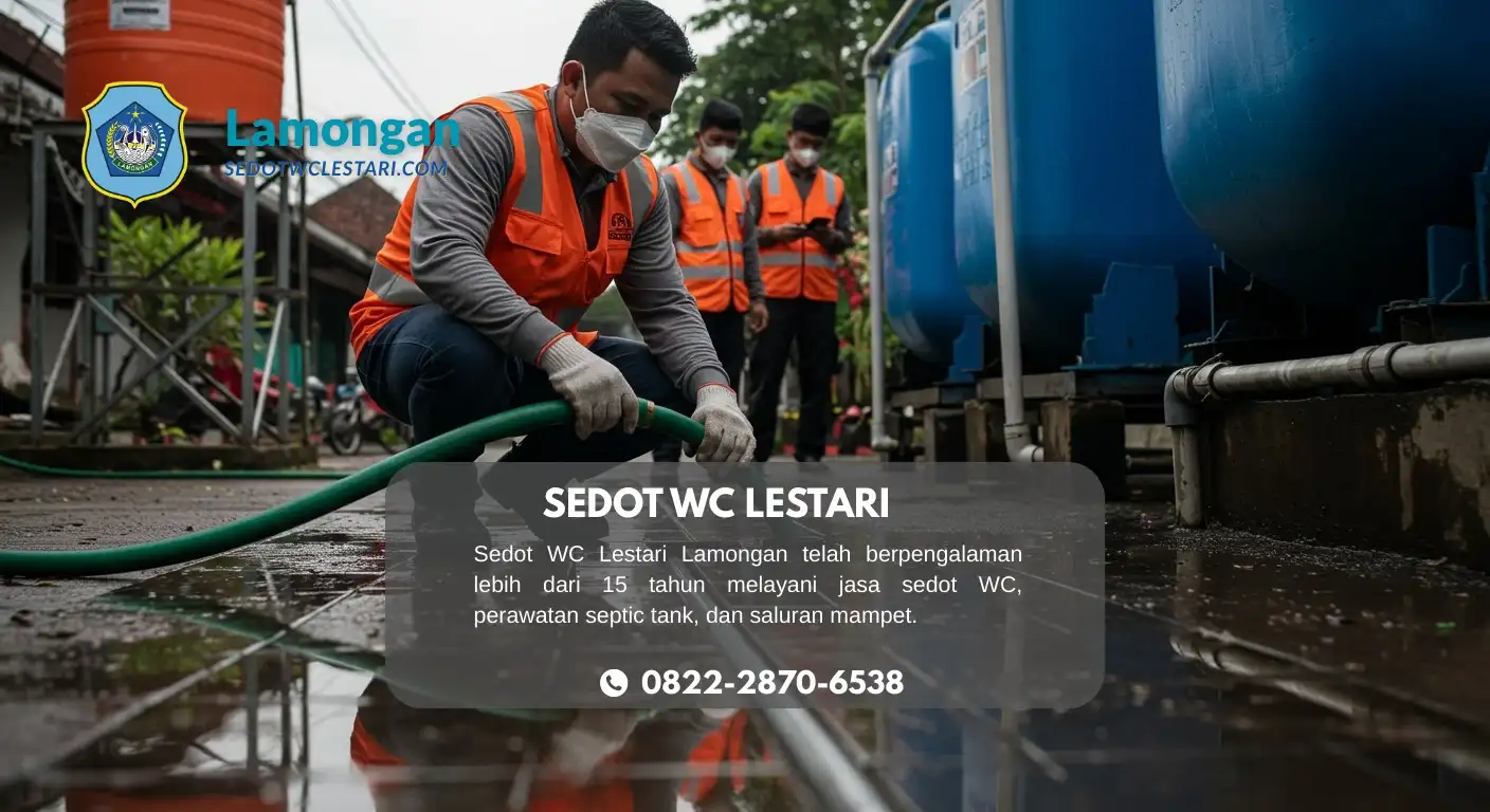 Jasa Sedot WC Brondong Lamongan: Bersih Tuntas Tanpa Ribet!
