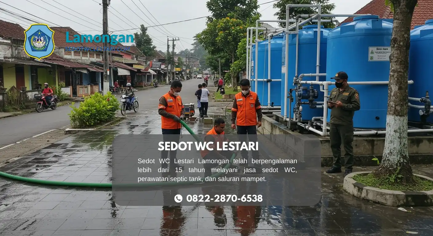 Butuh Sedot WC Deket Lamongan? Hubungi Kami Sekarang