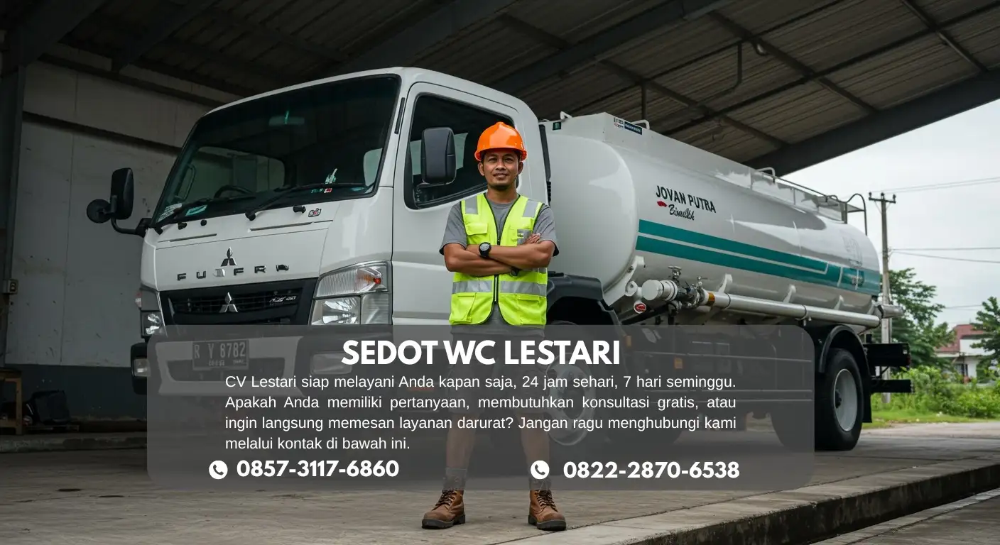 Sedot WC Kalibaru Banyuwangi: Layanan 24 Jam Bergaransi