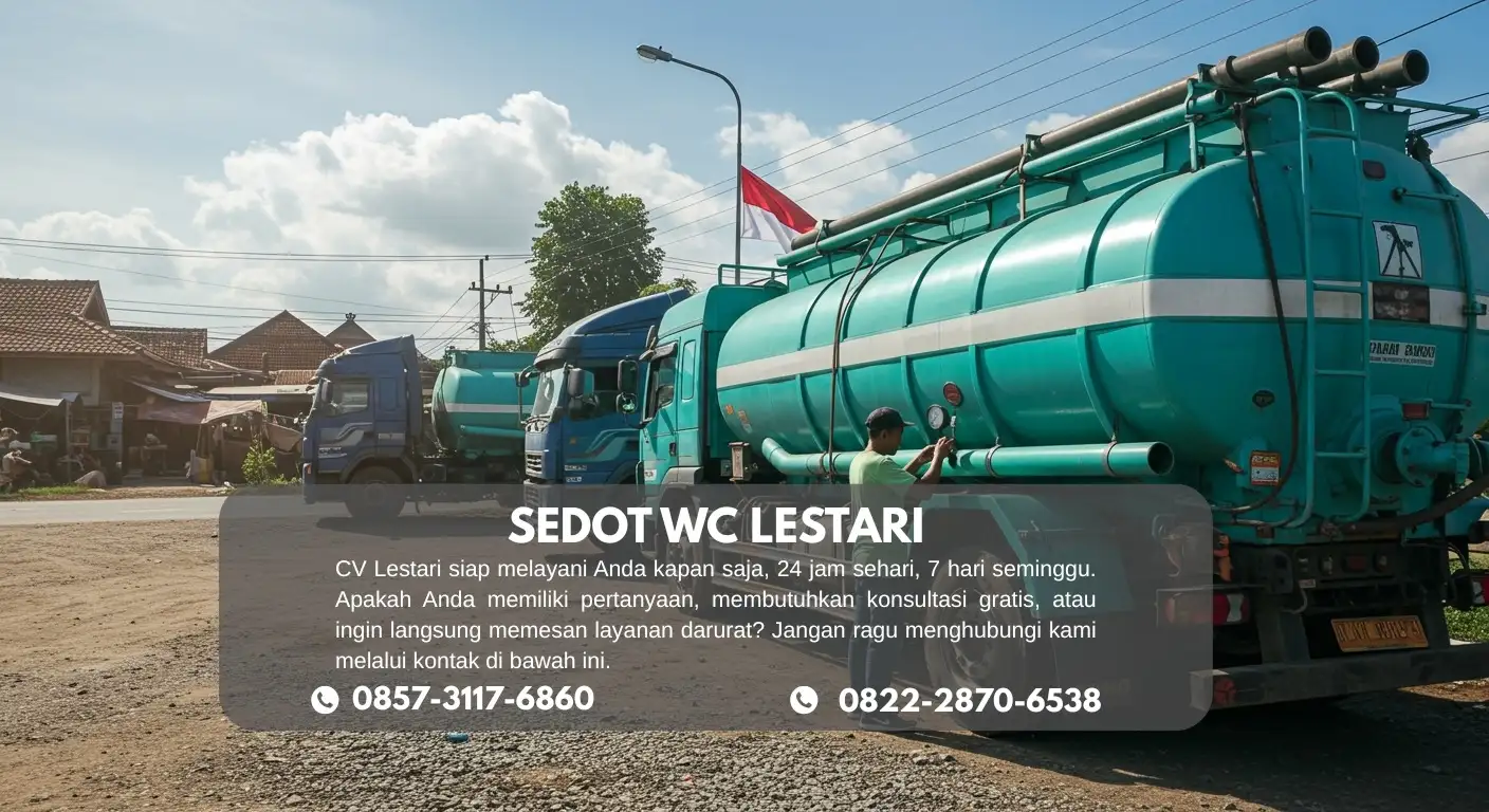 Mengatasi WC Mampet? Panggil Ahli Sedot WC Sempu!