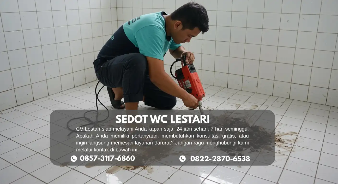Sedot WC Rogojampi Banyuwangi: Tarif Rp 60.000 & 24 Jam